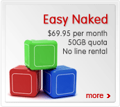 Easy Naked, $69.95, 50GB of quota.