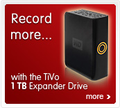Record more on your TiVo with the 1TB Expander Drive from Western Digital.
