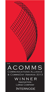 ACOMMS Innovation Award 2013 ACOMMS Innovation Award 2013