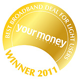 Your Money Magazine - Best Broadband Deal for Light Users Your Money Magazine - Best Broadband Deal for Light Users