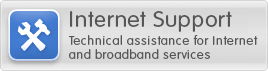 Internet help and support