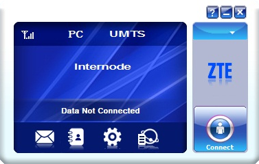 Connecting to the Internet with the Wireless Broadband software.