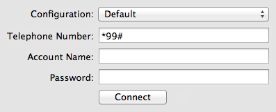 Workaround telephone number
