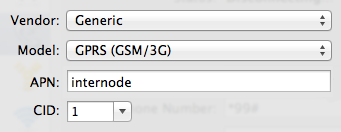 Workaround settings