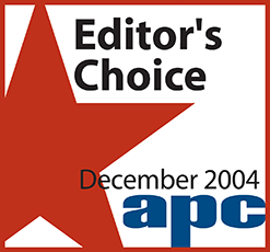 APC Magazine Editors Choice December 2004
