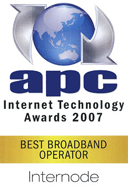 APC Magazine Best Broadband Operator 2007