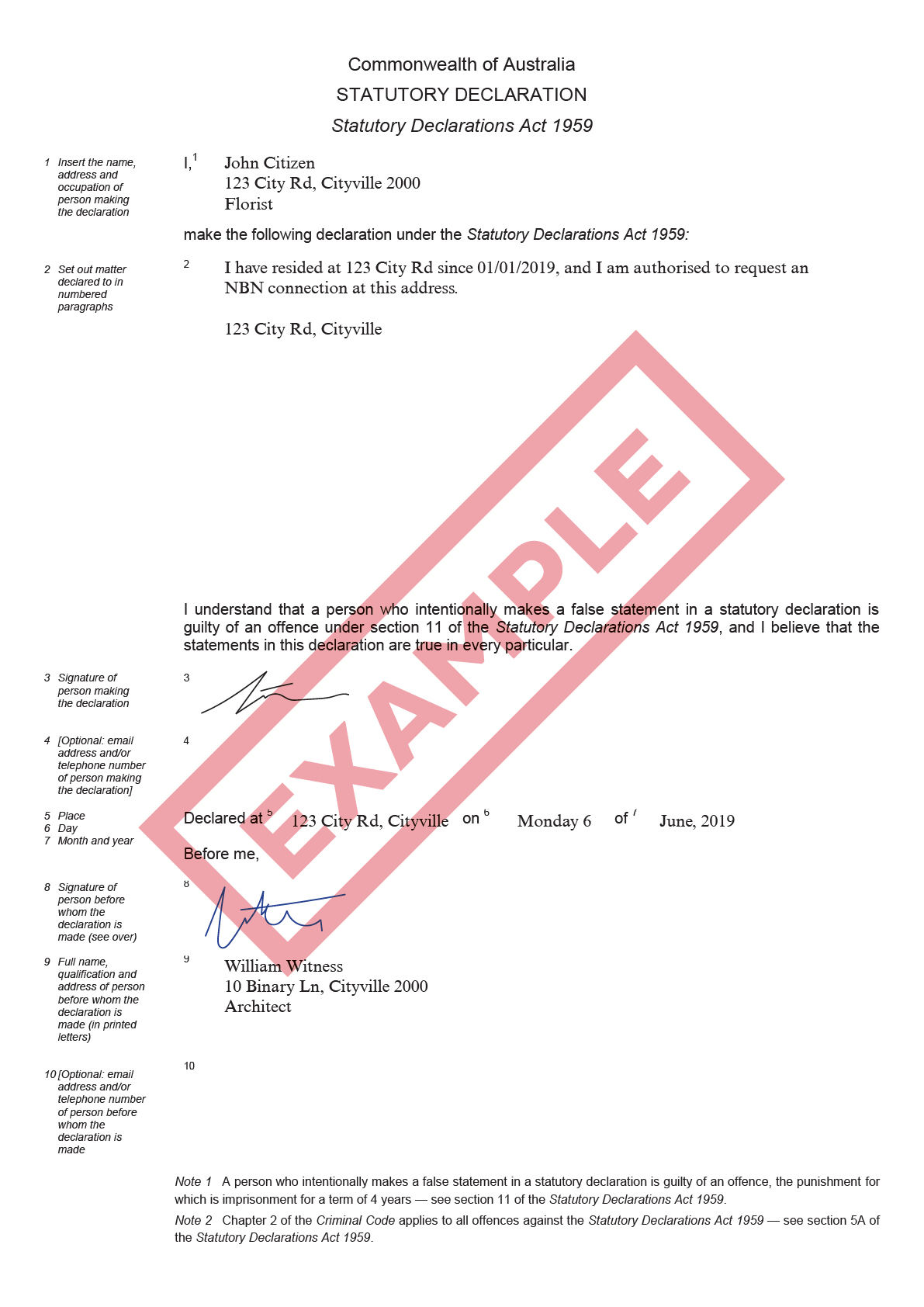 Statutory Declaration Internode statutory-declaration-internode