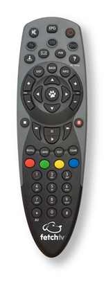 Fetch TV remote control