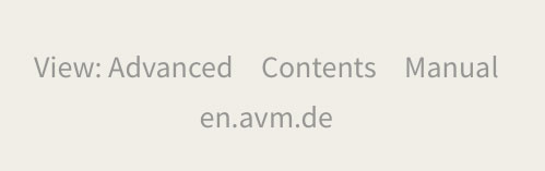Toggling the FRITZ!OS View mode