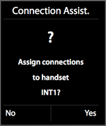 Assigning connections