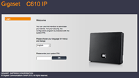 New Gigaset C610IP firmware