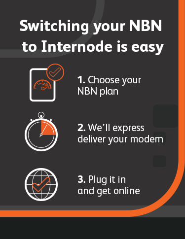 Switching your NBN to Internode is easy