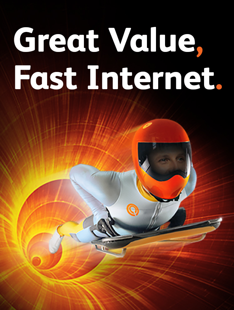 Great value, Fast internet